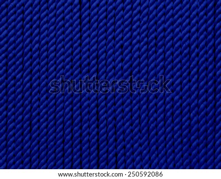 rope texture - blue cotton twine
