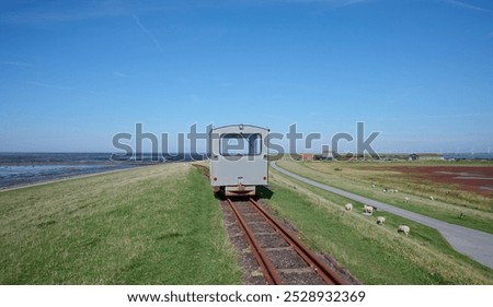 Similar – Image, Stock Photo to nordstrandischmoor rail