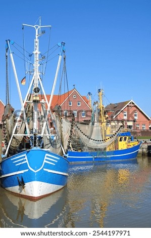 Similar – Image, Stock Photo Neuharlingersiel in East Frisia