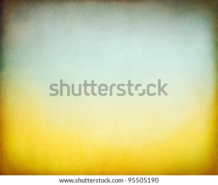 A textured, vintage paper background with a yellow to subtle green toned gradient.