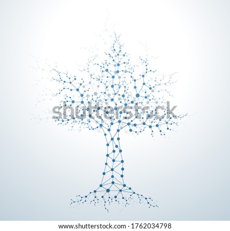 Digital network tree design philosophy for technology or medical business companies