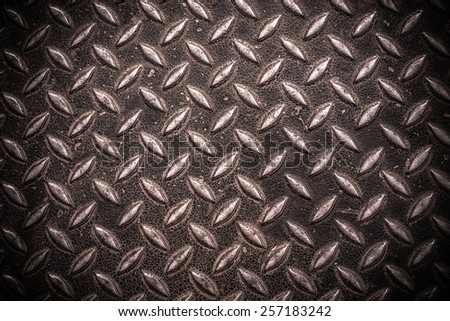Metal surface pattern background in black grunge style