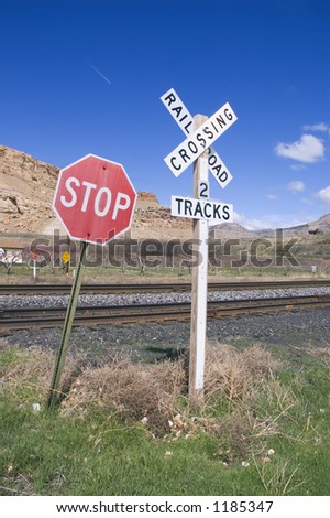 Rural Railroad Crossing