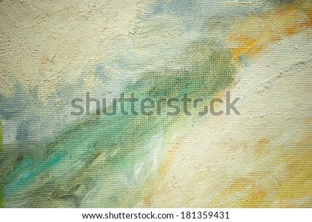 abstract painting for interior oil on a canvas, illustration