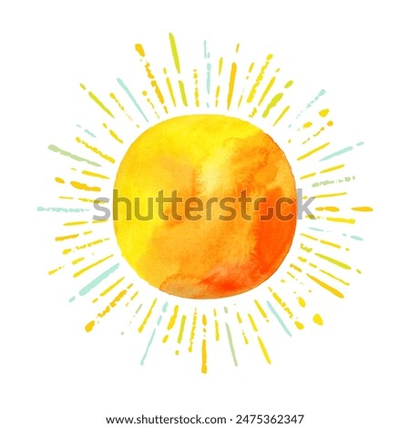 Similar – Image, Stock Photo summer, sun and a flower meadow