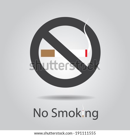 no smoking vector icon