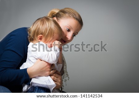 detail illustration woman watching comforting crying stock graphic detail illustration woman watching comforting crying stock graphic