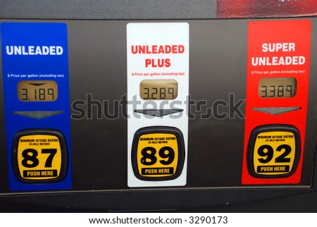 Gas pump with high gas prices