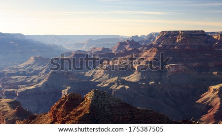 Grand Canyon view,  from Desert View Point.