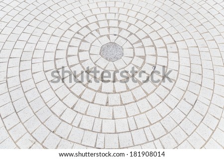 Brick Floor or wall background and texture