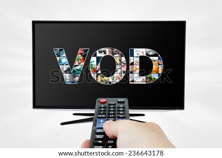 Video on demand VOD service on smart TV
