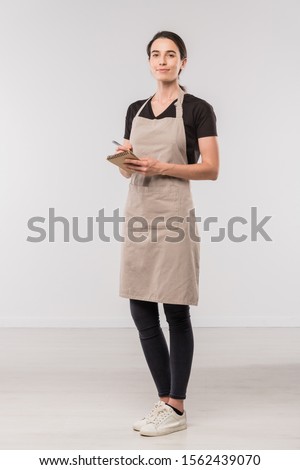 Similar – Foto Bild Ethnische Barista-Frau mit Kaffee in der Bar