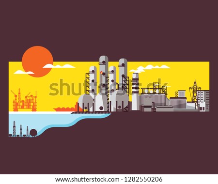 natural gas energy, natural gas power plant generate the electricity, refinery seperate the natural gas 