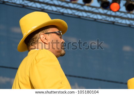 LINCOLN, CA - JUNE 8: Fred Simon with The Chi-Lites performs at Thunder Valley Casino Resort in Lincoln, California on June 8, 2012