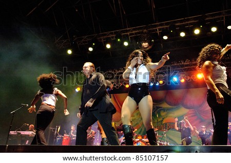 LINCOLN, CA - September 18th: KC and The Sunshine Band performs at Thunder Valley Casino and Resort in Lincoln, California on September 18th, 2011