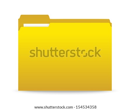 yellow folder 