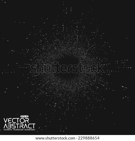 Abstract vector mesh background. Point array. Futuristic style card. Elegant background for business presentations.