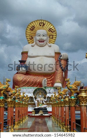 Fat laughing buddha, Thailand