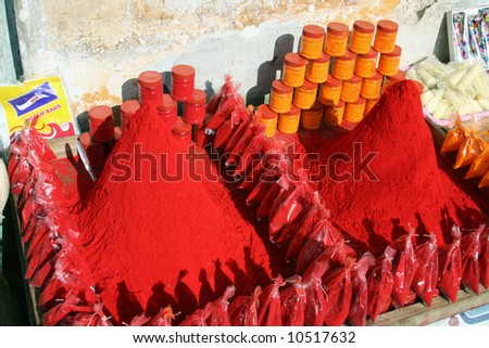 Tika powder in India