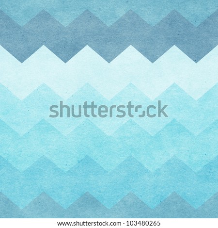 Seamless chevron pattern on old paper texture