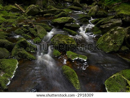 Cernohorský potok, Black mountains brook