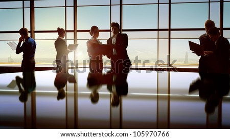 team of successful business people Stock foto © 
