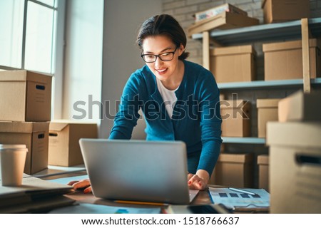 Similar – Image, Stock Photo partnerlook Logistics