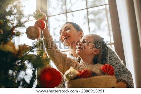 Similar – Image, Stock Photo Family Christmas time