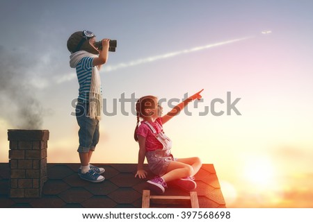 Similar – Image, Stock Photo future Joy Adventure