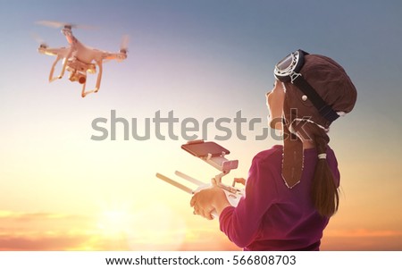 Similar – Image, Stock Photo quadrocopter Lifestyle