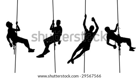 Climbing Vector Illustration - 29567566 : Shutterstock