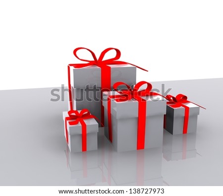 Gift Boxes Stock Photo 138727973 : Shutterstock