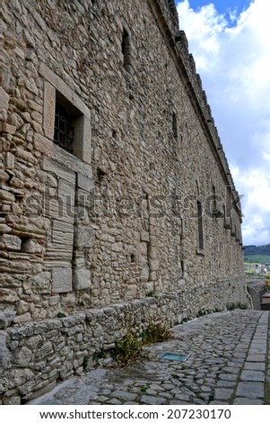 Montalbano elicona - medieval village in Sicily