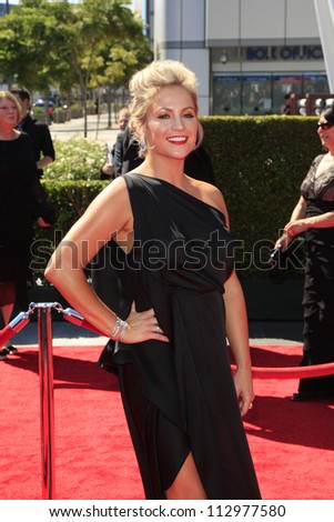 LOS ANGELES, CA - SEP 15: Stacey Tookey at the Academy Of Television Arts & Sciences 2012 Creative Arts Emmy Awards held at Nokia Theater L.A. LIVE on September 15, 2012 in Los Angeles, California