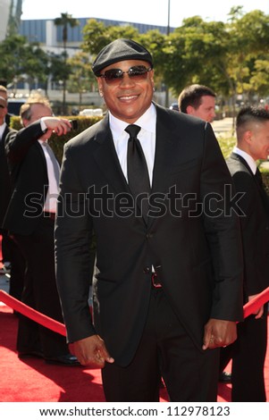 LOS ANGELES, CA - SEP 15: LL Cool J at the Academy Of Television Arts & Sciences 2012 Creative Arts Emmy Awards held at Nokia Theater L.A. LIVE on September 15, 2012 in Los Angeles, California
