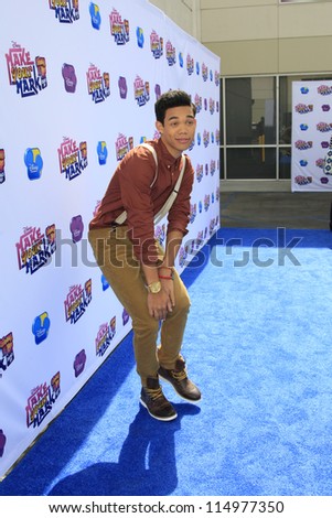 LOS ANGELES - OCT 6: Roshon Fegan at the \'Make Your Mark: Shake It Up Dance Off 2012\' at LA Center Studios on October 6, 2012 in Los Angeles, California