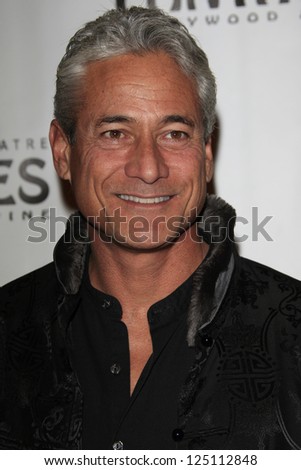 LOS ANGELES - JAN 15: Greg Louganis at the opening night of \'Peter Pan\' at the Pantages Theater on January 15, 2013 in Los Angeles, California