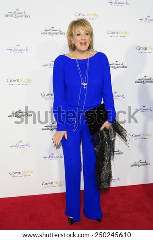 LOS ANGELES - JAN 8: Cristina Ferrare at the TCA Winter 2015 Event For Hallmark Channel and Hallmark Movies & Mysteries at Tournament House on January 8, 2015 in Pasadena, CA