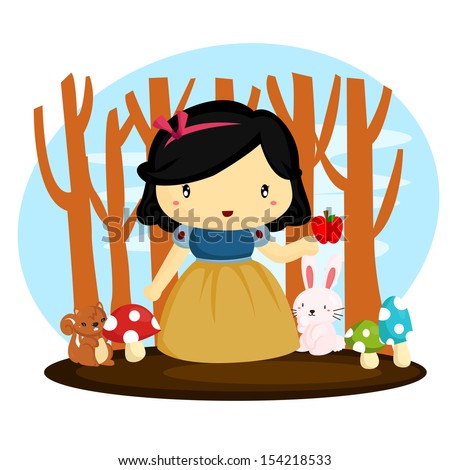Free Free 130 Snow White Holding Apple Svg SVG PNG EPS DXF File