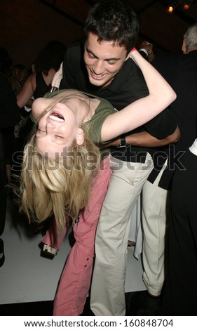 Lydia Hearst and Fabian Basabe at the Parrish Arts Museum at the Midsummer\'s Night Gala on July 17, 2004 in Southampton , NY