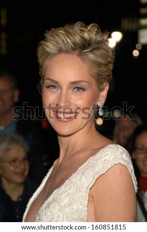 Sharon Stone the host of the Princess Grace Foundation\'s 2004 Awards Gala held at Cipriani\'s 42nd St October 27, 2004 in New York City