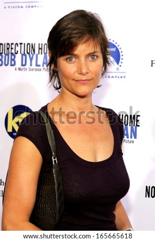 Carey Lowell at No Direction Home Bob Dylan DVD Premiere, The Ziegfeld Theatre, New York, NY, September 19, 2005