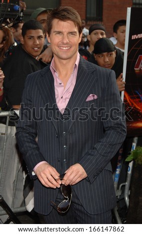 Tom Cruise at MISSION IMPOSSIBLE III Premiere, Magic Johnson Theaters in Harlem, New York, NY, May 03, 2006
