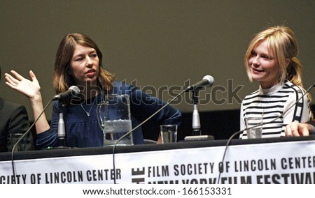 Director Sofia Coppola, Kirsten Dunst at the press conference for Marie Antoinette Press Conference-New York Film Festival, Alice Tully Hall at Lincoln Center, New York, October 13, 2006