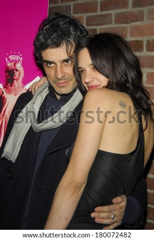 Asia Argento, Alessandro Magania at the after-party for THE HEART IS DECEITFUL ABOVE ALL THINGS Premiere, Hudson Bar at the Hudson, New York, February 28, 2006