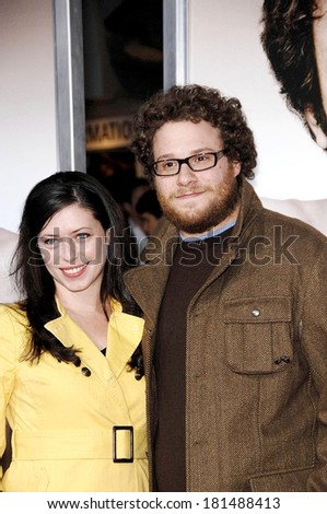 Seth Rogen, guest at WALK HARD The Dewey Cox Story Premiere, Grauman\'s Chinese Theatre, Los Angeles, CA, December 12, 2007