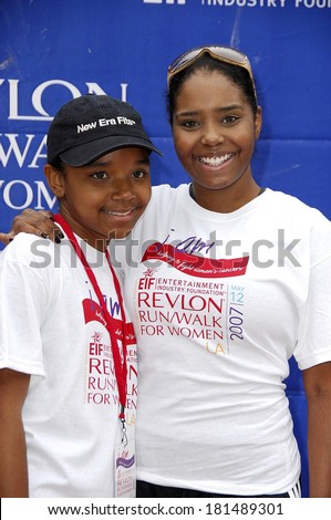 Cassie Jackson, Shar Jackson attending Revlon Run/Walk to Benefit Women's Cancer Research, Los Angeles Memorial Coliseum, Los Angeles, May 12, 2007