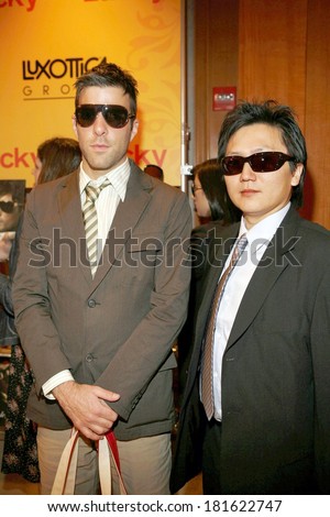 Zachary Quinto, Masi Oka inside for LUCKY Club Gift Lounge for the 2007-2008 TV Network Upfronts Previews, The Ritz Carlton Hotel, New York, NY, May 14, 2007