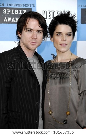 Christian Campbell, Neve Campbell in attendance for Film Independent Spirit Awards, Santa Monica Beach, Los Angeles, CA, February 24, 2007