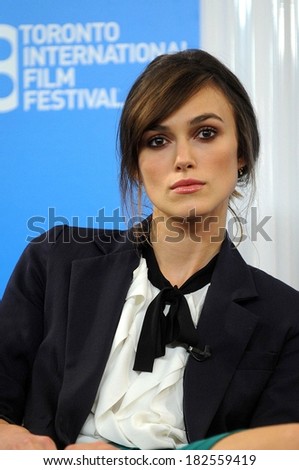 Keira Knightley at the press conference for Press Conference for THE DUCHESS, Sutton Place Hotel, Toronto, ON, September 07, 2008
